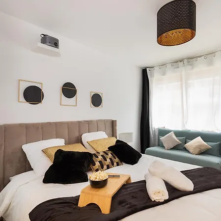 公寓 De Luxe A 10 Min De Paris - Sauna, Cinema 巴纽