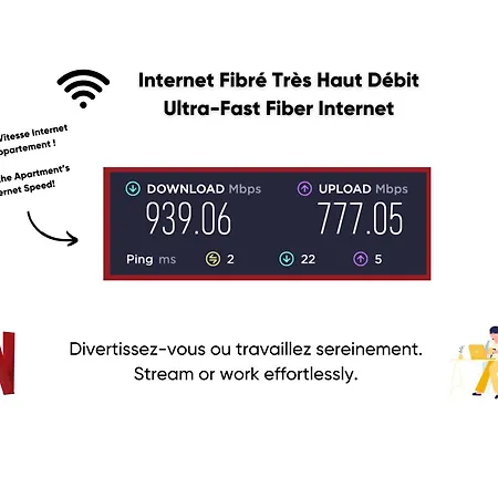 De Luxe A 10 Min De Paris - Sauna, Cinema Appartement Bagneux (Hauts-de-Seine)